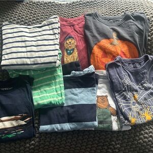 J. Crew Factory Kids Long Sleeve Tees - Assorted Colors and Designs